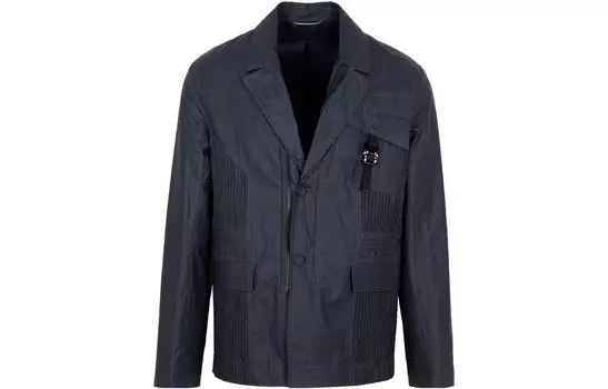 Ежеквартальные новинки Куртка мужская темно-синяя Dior, темно-синий