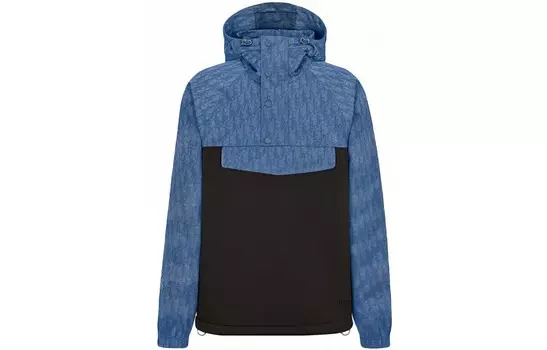 Ежеквартальные новинки Куртка мужская темно-синяя Dior, синий