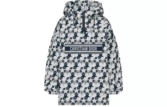 Ежеквартальные новинки Куртка женская синяя Dior