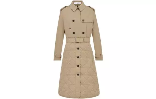 Ежеквартальные новинки Пальто женское бежевое Dior