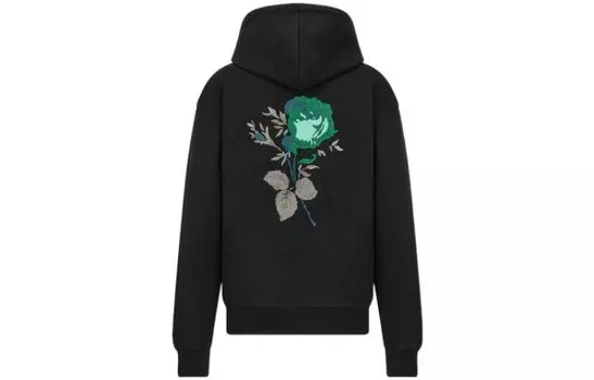 Ежеквартальные новинки Толстовка мужская черная Dior, черный