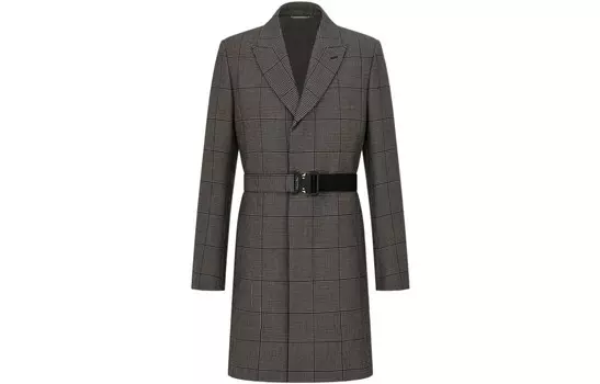 Ежеквартальные новинки Тренчкот мужской коричневый Dior, коричневый