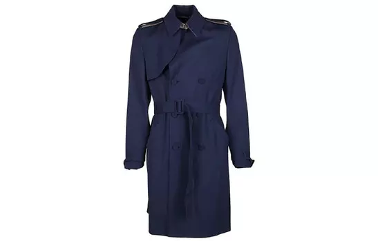 Ежеквартальные новинки Тренчкот мужской синий Dior, синий