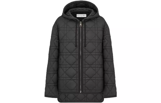 Ежеквартальные новинки Укороченное пальто женское черное Dior