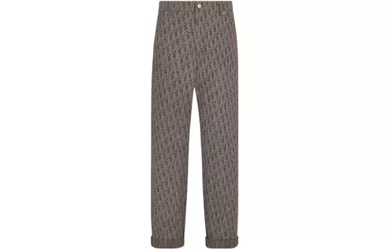 Ежеквартальные новые продукты Брюки-карго мужские коричневые Dior, коричневый