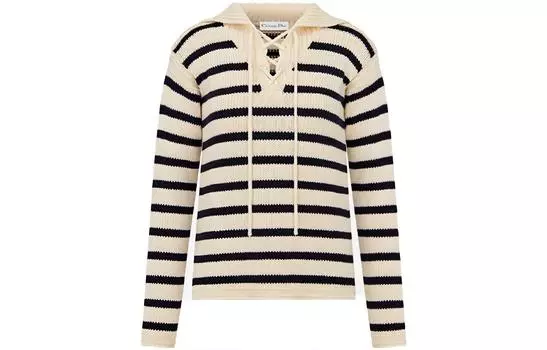 Ежеквартальный новинки: кашемировый свитер цвета экрю для женщин DIOR, Ecru