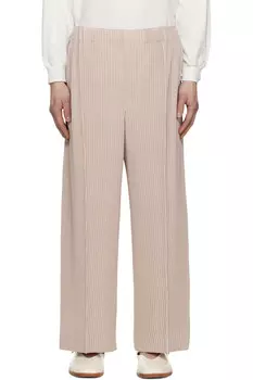 Ежемесячные брюки февральского цвета Homme Pliss Issey Miyake, серый
