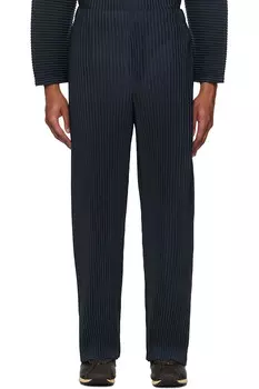 Ежемесячные брюки январь цветные Homme Pliss Issey Miyake, синий