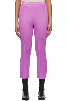 Ежемесячные цвета январьские брюки Pleats Please Issey Miyake, мультиколор