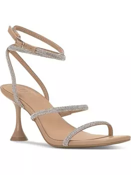 EZULAH Женские нарядные вечерние туфли на каблуке «котенок» INC, цвет Dark Almond Smooth