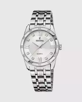 F16940/A Женские часы Mademoiselle из серебристой стали Festina, серебряный