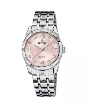 F16940/C Женские часы Mademoiselle из серебристой стали Festina, серебро
