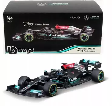 F1 BOLID Mercedes-AMG W12 E Боттас1:43 ББУРАГО Bburago