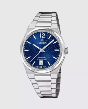 F20052/7 Женские часы из серебряной стали Swiss Made Riv Festina, серебряный