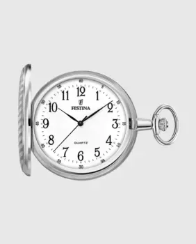 F2021/1 Мужские карманные часы Festina, серебряный