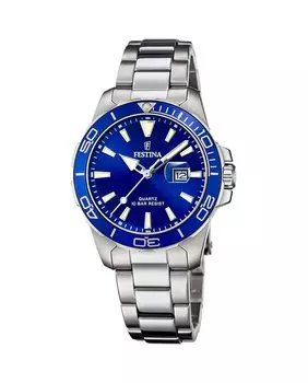 F20503/3 Boyfriend Collection серебряные женские часы из стали Festina, серебро