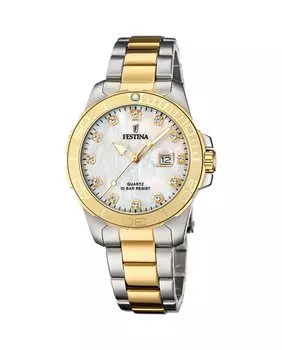 F20504/2 Женские часы Boyfriend из разноцветной стали Festina, мультиколор