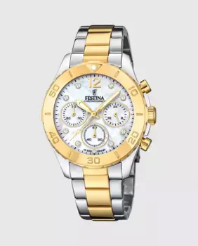 F20604/1 Женские часы Boyfriend из разноцветной стали Festina, мультиколор