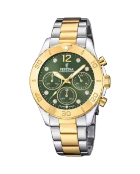 F20604/2 Женские часы Boyfriend из разноцветной стали Festina, мультиколор