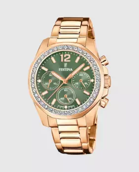 F20639/A Boyfriend Rainbow женские стальные часы Festina, розовый