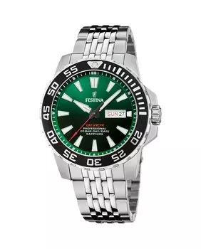 F20661/2 The Originals мужские часы из серебряной стали Festina, серебро