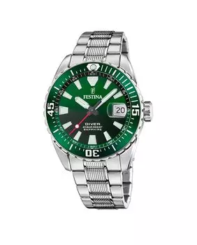 F20669/2 The Originals мужские часы из серебряной стали Festina, серебро
