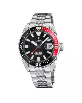 F20669/6 The Originals мужские часы из серебряной стали Festina, серебро