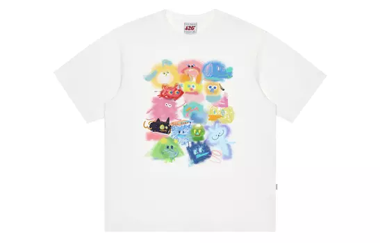 F426 Футболка унисекс, Белый