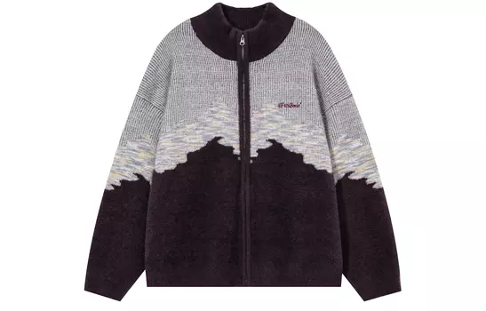 F426 Свитер унисекс, Черный/Серый