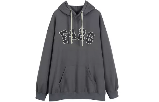 F426 Толстовка унисекс, Темно-серый