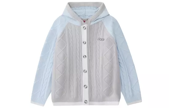 F426 Трикотаж унисекс, Бежевый контрастирует с кофейным цветом