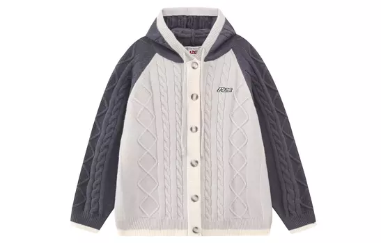 F426 Трикотаж унисекс, Серый сочетается с голубым