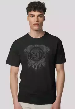F4NT4STIC Футболка "AC/DC Rock Music Band Black Ice", премиум качество, черный