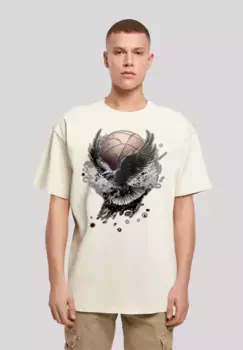 F4NT4STIC Футболка "Basketball Eagle", принт, цвет Sand
