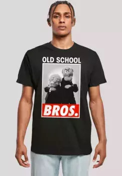 F4NT4STIC Футболка "Disney Muppets Old School Bros.", премиум качество, черный