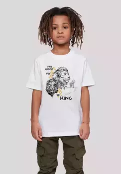 F4NT4STIC Футболка "Disney The Lion King", принт, белый