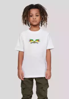 F4NT4STIC Футболка "Гарри Поттер Квиддич Золотой снитч", принт, белый