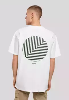F4NT4STIC Футболка "Geometrics Grey", принт, белый