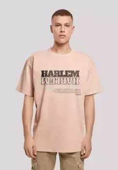 F4NT4STIC Футболка "Harlem OVERSIZE TEE", принт, цвет Amber