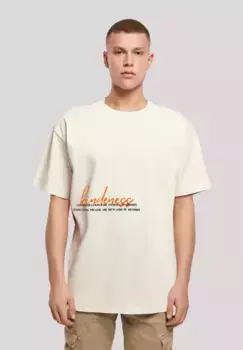 F4NT4STIC Футболка "kindness OVERSIZE TEE", принт, цвет Sand