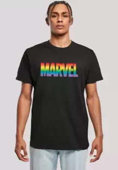 F4NT4STIC Футболка "Marvel Pride", премиум качество, черный