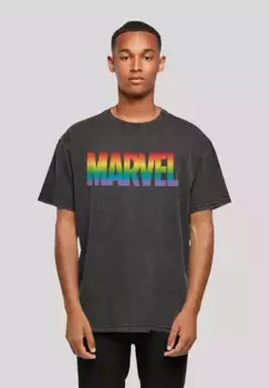 F4NT4STIC Футболка "Marvel Pride", премиум качество, черный