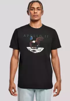 F4NT4STIC Футболка "NASA Vintage", принт, черный