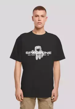 F4NT4STIC Футболка "PHIBER SpaceOne Astronaut", принт, черный