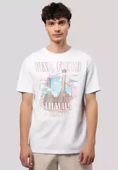 F4NT4STIC Футболка "Pink Floyd Animal Factory", премиум качество, белый