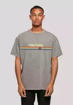 F4NT4STIC Футболка "Pink Floyd Oversize", принт, цвет Asphalt