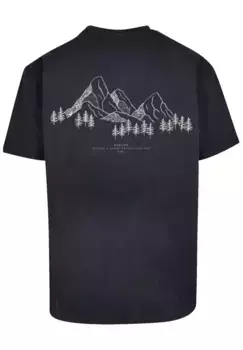 F4NT4STIC Футболка "PLUS SIZE Mountain Mountains", принт, цвет морской волны