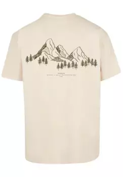F4NT4STIC Футболка "PLUS SIZE Mountain Mountains", принт, цвет Sand