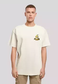 F4NT4STIC Футболка "Rubber Duck Wizard TEE OVERSIZE", принт, цвет Sand