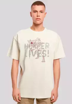F4NT4STIC Футболка "Stranger Things Hoppers Live", премиум качество, цвет Sand